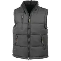 Result Gilet Bodywarmer doublé POLARTHERM Noir S