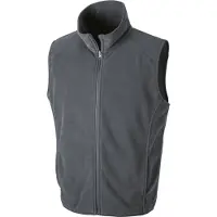 Result Gilet micro polaire Charcoal - Result R116X - Taille XS