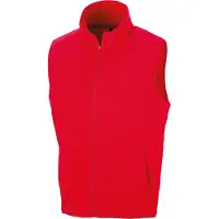 Result Gilet micro polaire Rouge - Result R116X - Taille XL