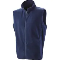 Result Gilet micro polaire Navy - Result R116X - Taille S