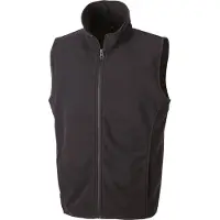 Result Gilet micro polaire Noir - Result R116X - Taille L