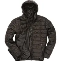 Result Core R233M | Veste Padded pour Homme / Imperméable et coupe-vent - Couleur : Black/Black - Taille : M