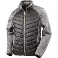Result Veste Elevator Black/Grey Marl - Result R314X - Taille S