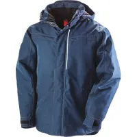 Result Parka robuste "effet denim" Navy - Result R326X - Taille 4XL