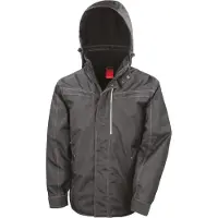 Result Parka robuste "effet denim" Black - Result R326X - Taille M