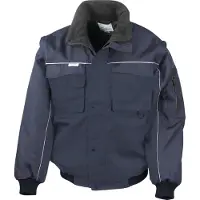 Result Blouson de travail pilote Work Guard Bleu Marine L