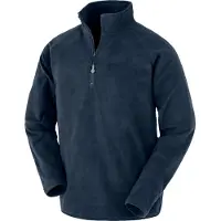 Result Micropolaire recycl?e col zipp? Navy - Result R905X - Taille S