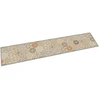 vidaXL Tapis de cuisine lavable impression pastel hexagonale 60x300 cm