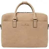 Castelijn & beerens Carisma Porte-documents en cuir 40 cm Compartiment pour ordinateur portable (16.93"), Sac pour notebook, Beige