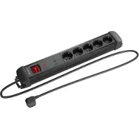 Lanberg Multiprise 5 Prises Avec Interrupteur 1.5 M