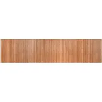vidaXL Tapis rectangulaire naturel 70x300 cm bambou
