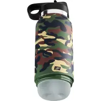PDX - Fap Flask Happy Camper - masturbateur en gourde (vert-noir)