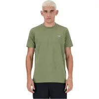 New Balance Sport Essentials Short Sleeve T-shirt Vert S Homme