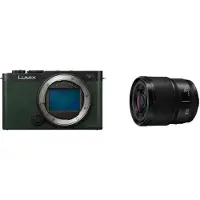 Panasonic Lumix S9 Body Dark Olive + Lumix S 35mm F/1.8