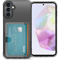 IMoshion Coque silicone avec porte-cartes Samsung Galaxy S23 FE - Transparent