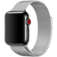 Wiwu Bracelet milanais pour Apple Watch | 44/45/46/49 mm - Argent