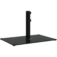 vidaXL Pied de parasol Ø32/38/48 mm Mât 15 kg Rectangulaire