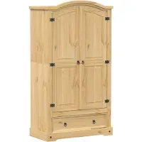vidaXL Armoire Corona 102x52x186 cm Pin massif