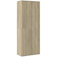vidaXL Buffet haut chêne sonoma 70x35x180 cm bois d'ingénierie