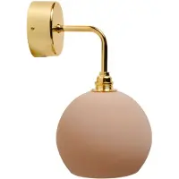 Ebb & Flow Rowan Applique Latte | Shiny Gold E14IP20