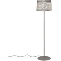 Foscarini Twiggy Grid Lettura Lampadaire Extérieur Greige