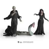 Schleich 42684 Harry Potter Voldemort. Coffret de figurines Nagini et Bellatrix. À partir de 6 ans.