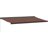 vidaXL Store manuel brun 500x300 cm