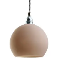 Ebb & Flow Rowan Suspension Latte | Silver | Ø 15.5 cm E14IP20