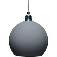 Ebb & Flow Rowan Suspension Earl Grey | Silver | Ø 15.5 cm E14IP20