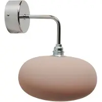 Ebb & Flow Horizon Applique Murale Shiny Silver | Latte E14IP20