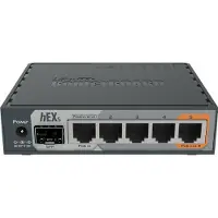 Mikrotik Routeur filaire hEX S Gigabit Ethernet Noir