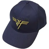 Ginza.se Casquette Text & Yellow Logo Navy Blue