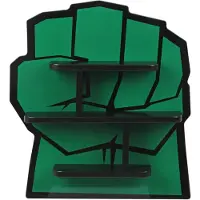 Marvel Bibliothèque À Étagères Hulk - Marvel - Avengers - Enfant - Multicolor - Bois D'ingénierie