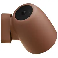 Bover Nut Applique d'extérieur Terracotta | Push-button on fixture (Dimmable)