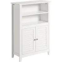 OEM Armoire double - Armoire de salle de bain - Blanche - 26 x 90 x 60 cm