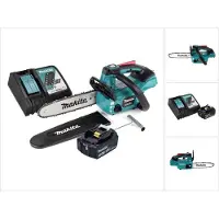 Makita DUC 254 RF1 18 V Brushless Tronçonneuse sans fil 25 cm + 1x Batterie 3,0 Ah + Chargeur
