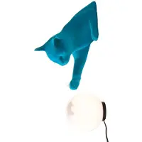 Karman Maoo Applique Blue Flocked Ceramic G9IP20