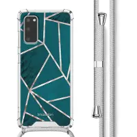 IMoshion Coque Design avec cordon Samsung Galaxy S20 - Petrol Green Graphic