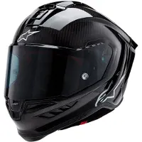 Alpinestars Supertech R10 Noir Carbon M&G Casque Intégral Taille M