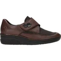 Rieker Chaussure basse 'Klittenband' brun foncé