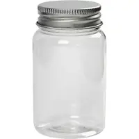 Creativ Company Boîte plastique avec couvercle, 77 mm, 10 pcs.