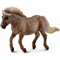 Collecta Figurine Cheval : Shetland Pony Argent Grison