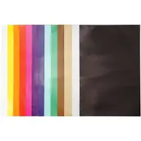 Creativ Company Papier brillant 32 x 48 cm, 100 pièces, Multicolore (100x)