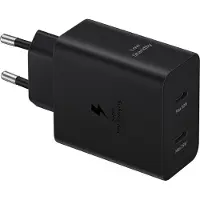 Samsung Chargeur Mural Usb-c Ep-t5020xbe Dual 50w