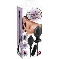 You2Toys Fanny Hill's - vibromasseur anal gonflable (noir)