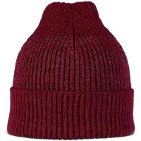 Buff Unisexe, Bonnet, Merino Active Beanie, Rouge, (Taille unique)
