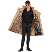 MOM Estraperlo Seller Costume Marron M Enfants