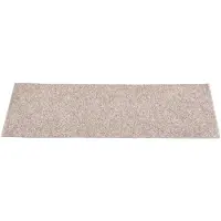 vidaXL Tapis d'escalier autocollants 15 pièces 60 x 25 cm Beige Rectangulaire