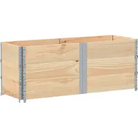 vidaXL Jardinière 150x50 cm bois de pin massif