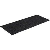 vidaXL Tapis d'escalier autocollants 15 pièces 60 x 25 cm Gris Rectangulaire